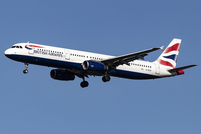 G-EUXI British Airways A321 London Heathrow