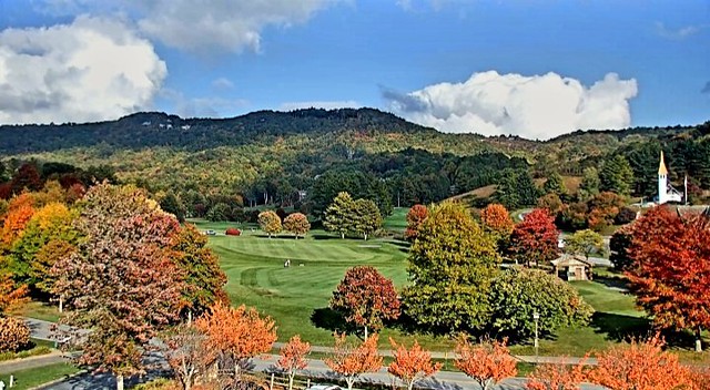 Autumn golf
