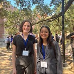 2022-10-08 Alumna Julia and Varshitha presenting at GCURS at Rice University