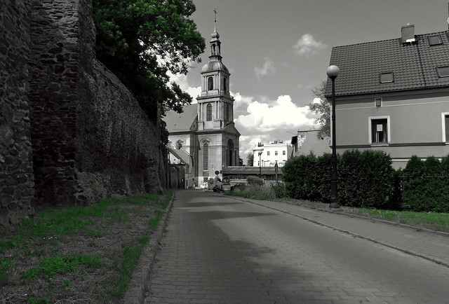Dzierżoniów. Kościół Maryi Matki Kościoła.Zaprojektowany przez Carla Gottharda Langhansa.Zbudowano w latach 1795-1798.