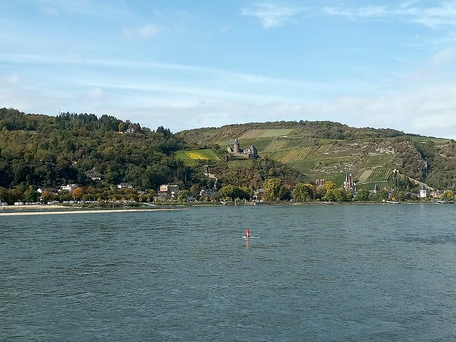 Rheinromantik: Blick auf Bacharach