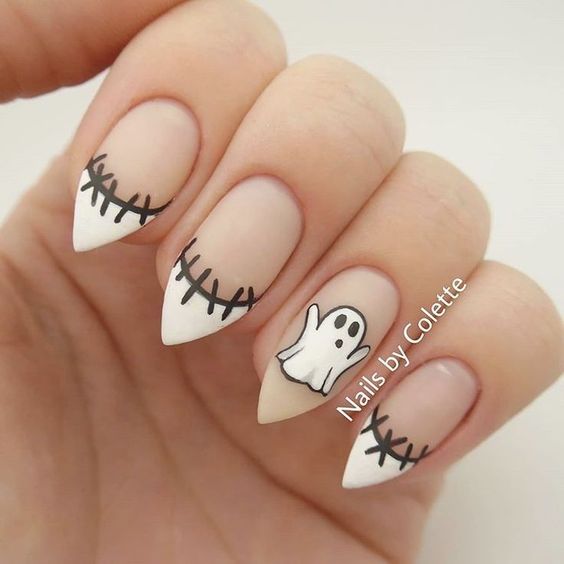 Cute Halloween Monster Nails | Best Halloween Nails | Trendy Nails | Halloween Nail Art | Acrylic Nails | October Nails | Spooky Nails | Manicure Ideas | Fall Nails 2022 | Halloween Nail Designs | Autumn Nails | Pretty Halloween Nails