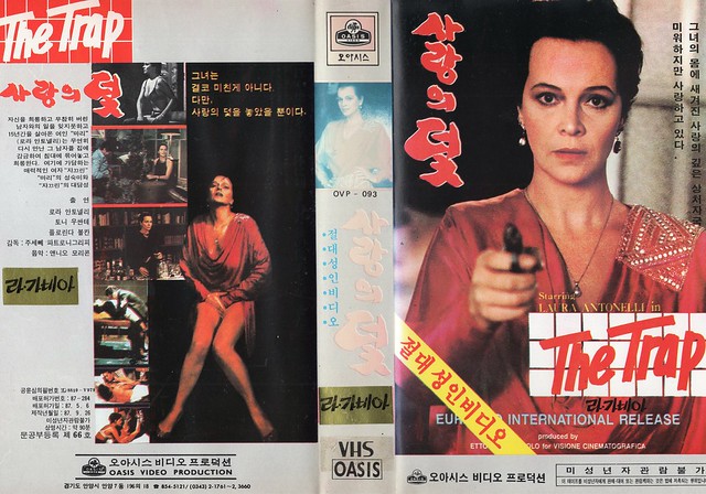 Seoul Korea vintage VHS cover art for after-dark cult film 