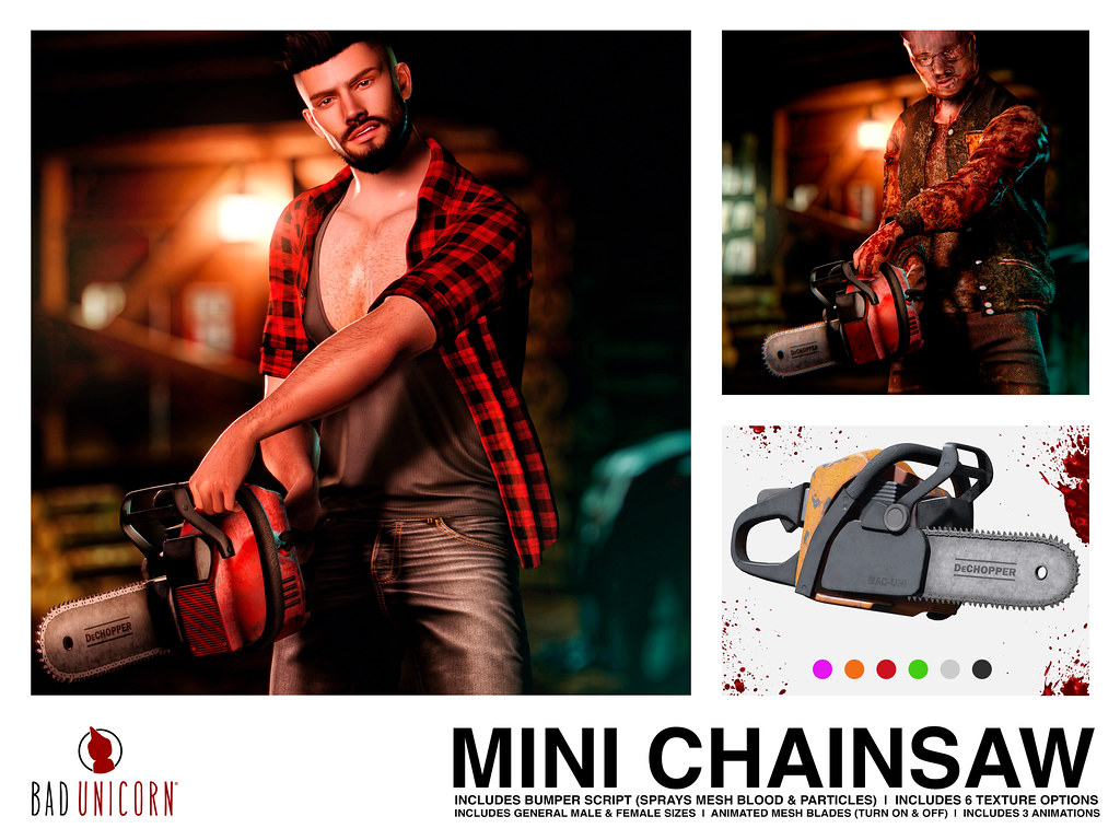 NEW! Mini Chainsaw @ Access