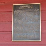 Markleeville, California Historical Marker on the Markleeville General Store