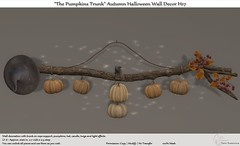 "The Pumpkins Trunk" Autumn Halloween Wall Decor H17