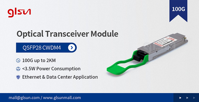 QSFP28 100G CWDM4 Transceiver Module
