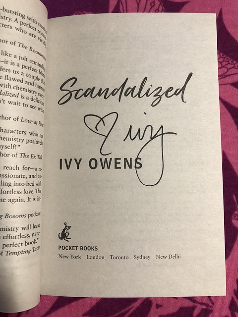 SCANDALIZED by Ivy Owens: Autograph