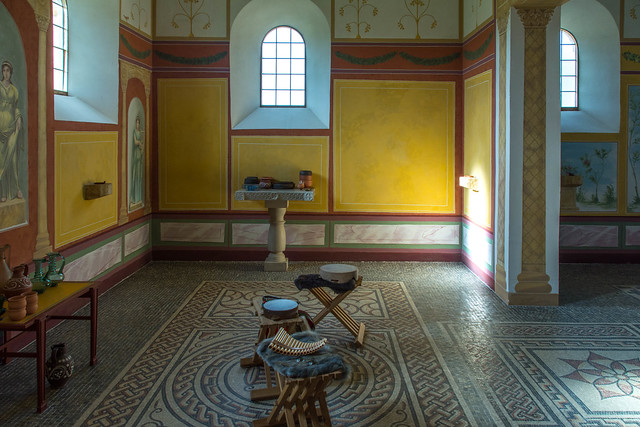 Interior 1, Villa Ventorum, the Newt, Somerset
