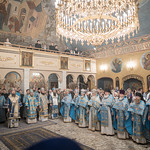 14 октября 2022, Божественная литургия в Покровском храме МДА. Торжественный акт