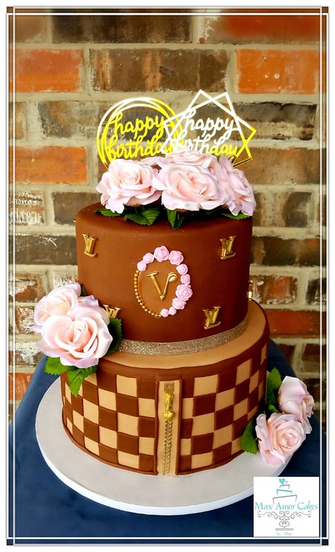 LV Birthday Cake by Max Amor Cakes