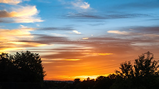 Sunset, Little Sandhurst, 14 October 2022 (11)
