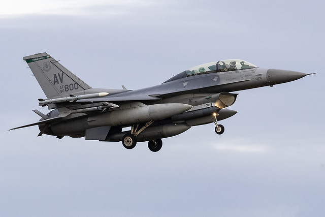 90-0800 USAF F-16 Fighting Falcon Lankenheath
