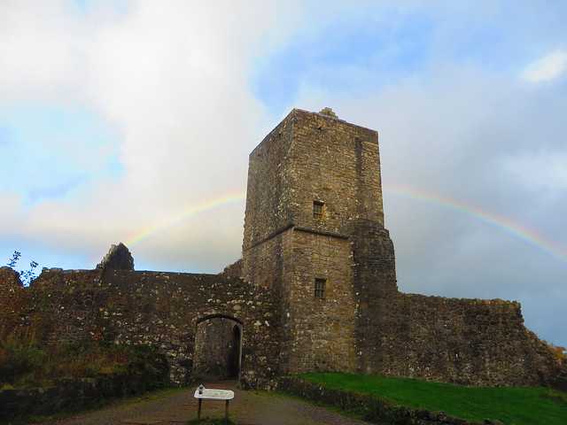 Rainbow at Mugdock Castle