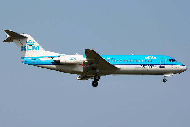 KLM Cityhopper | Fokker 70 | PH-KZK | London Heathrow