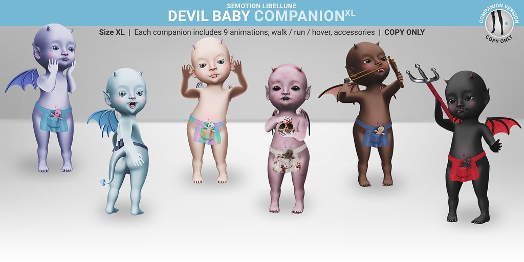 SEmotion Libellune Devil Baby XL Companion