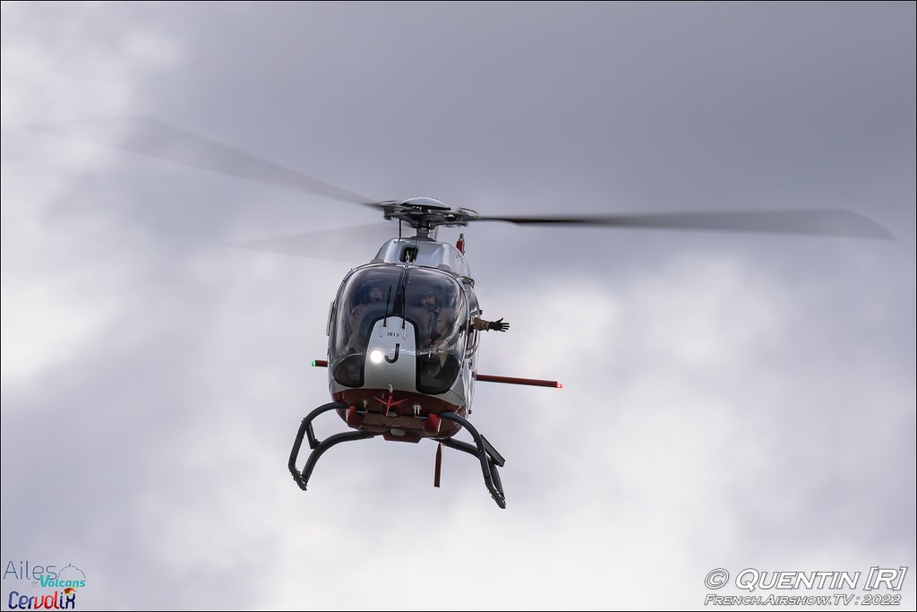 H120 Eurocopter EC120 Colibri Calliopé de Helidax EALAT EC-120 ailes et volcans cervolix issoire auvergne Meeting Aerien 2022