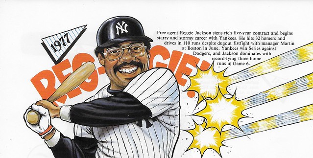 1992 Red Foley Cartoon History - Jackson, Reggie (1977)
