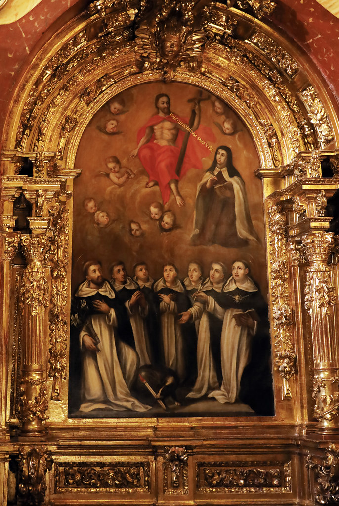 St Teresa with Dominicans