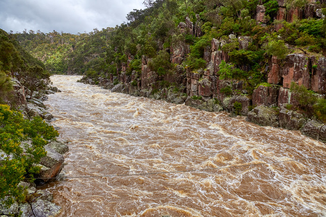 South Esk River in the Cataract Gorge