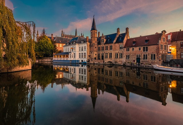 Bruges at dawn