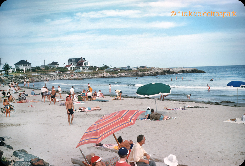 Rye Beach — Early 1950s | Rye Beach in New Hampshire? © Orig… | Flickr