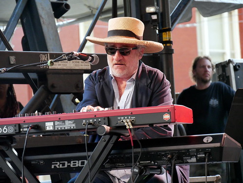 Jon Cleary at Crescent City Blues & BBQ Fest - Oct. 14, 2022. Photo by Louis Crispino.