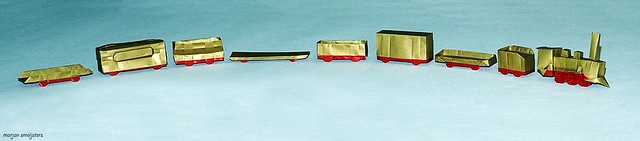 Origami Train Set (Akira Kawamura)