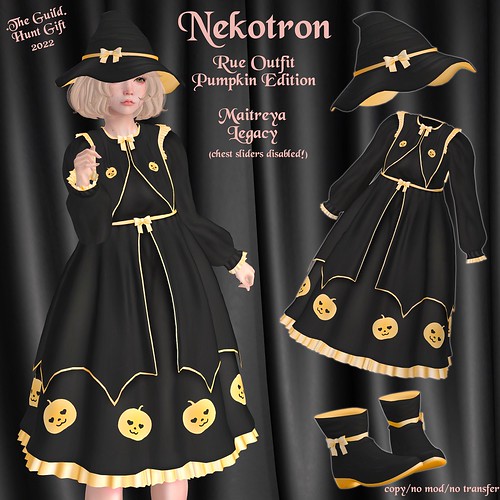 [Nekotron] Rue Outfit (PumpkinEdition) HUNT GIFT