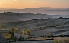 *October morning in Val d'Orcia*