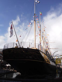 SS Great Britain Museum Ship (stern) SWC City Walk 4 - Bristol Harbour