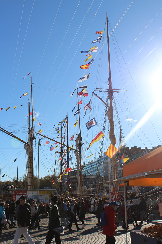 Helsinki Baltic Herring Market in Helsinki, Finland