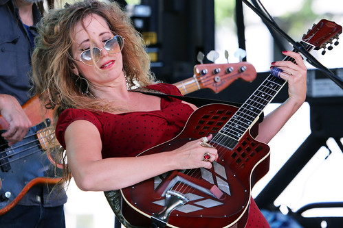 Layla Musselwhite at Crescent City Blues & BBQ Fest on October 15, 2022. Photo by Bill Sasser.