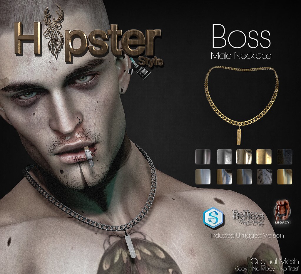 [Hipster Style] Boss Necklace 1 VENDOR
