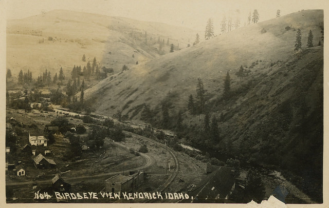 Birdseye View, circa 1915 - Kendrick, Idaho
