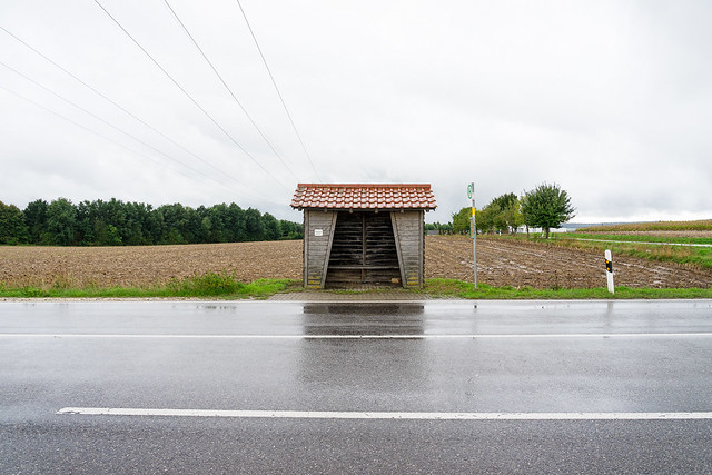 Scenes From Lower Bavaria: Rural Bus Stop