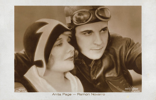 Anita Page and Ramon Novarro in The Flying Fleet (1929)