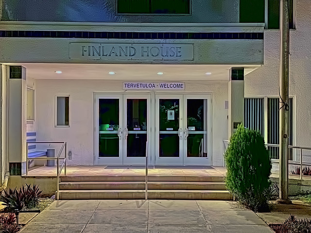 Finland House, 301 W Central Boulevard, Lantana, Florida, USA / Built: 1955 & 1992 / Floors: 2 / Total Square Footage Building 1: 6616 / Total Square Footage Building 2: 9489
