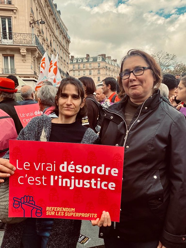 Marche contre la vie chère et l'inaction climatique - Paris Nation