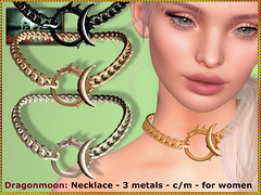 Bliensen - Dragonmoon - necklace - F