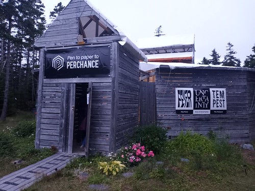 Perchance Theatre, Cupids, Newfoundland. From Travel with Awe and Wonder: Stumble-Upons: First Observations in Newfoundland