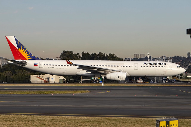 Philippine Airlines Airbus A330-343 RP-C8780 SYD-YSSY -4168