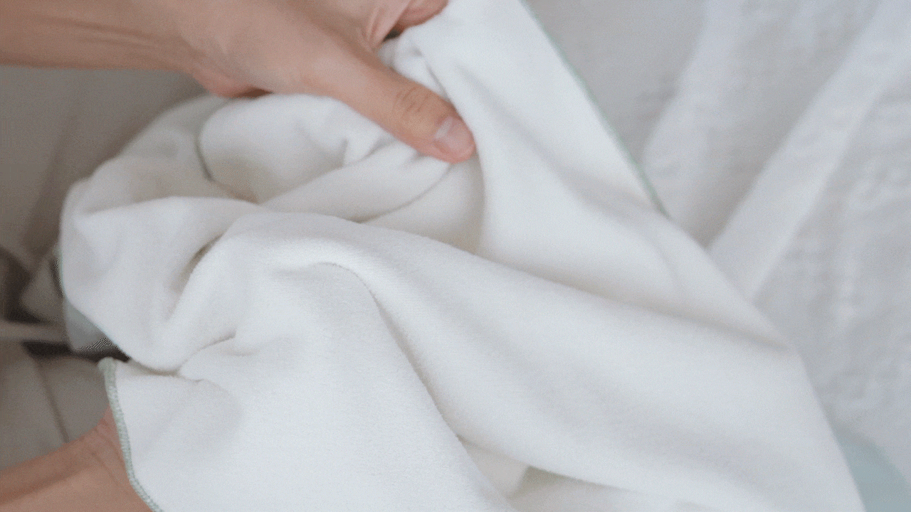聚酯毛巾 粉紅色 - Holdme 發巾巾_世界第一款自黏髮巾巾