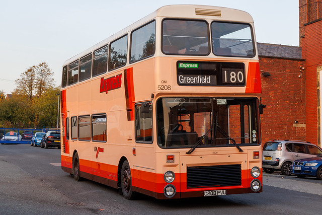 Preserved ex-Greater Manchester 5208, Museum of Transport Greater Manchester, October 2022