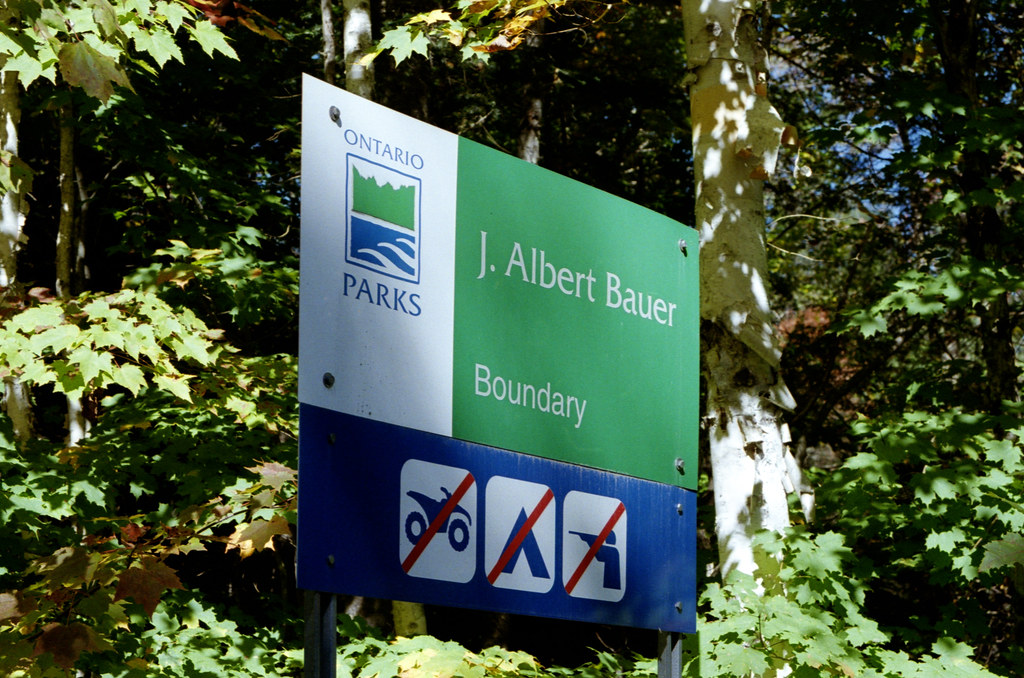 Albert Bauer Provincial Park Boundary