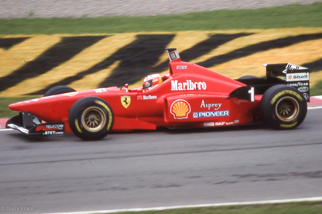 Michael Schumacher: Ferrari F310. Canadian Grand Prix - June 1996