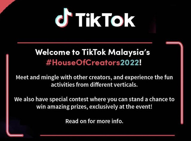 House Of Creators 2022 Bakal Himpunkan 200 Orang Tiktokers