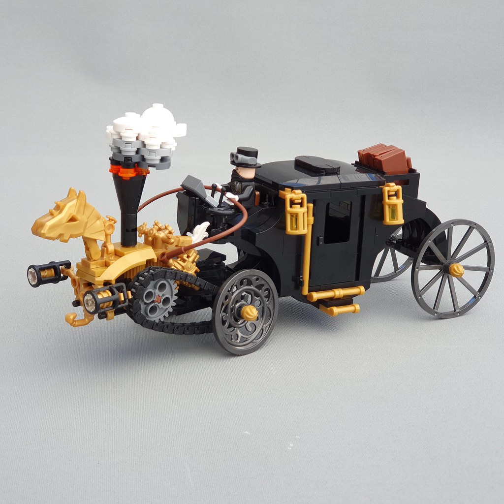 Horse powered Steam Carriage