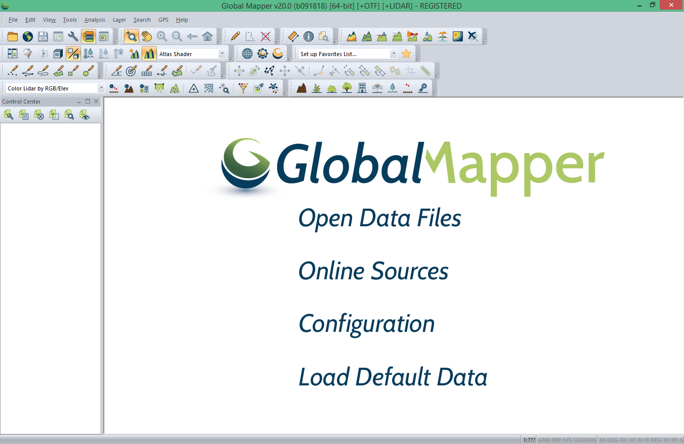 Working with Global Mapper Pro 24.0 Build 101822 full