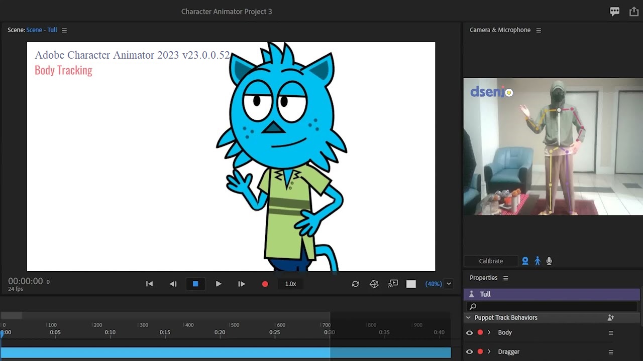 Working with Adobe Character Animator 2023 v23.0.0.52 full